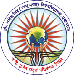 Prof. Rajendra Singh (Rajju Bhaiya) State University, Prayagraj, UP logo